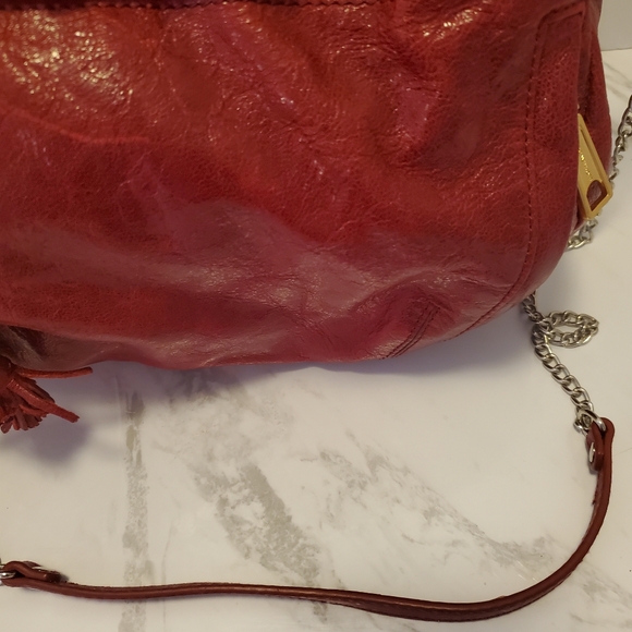 Red Leather Hobo By Rebecca MINKOFF - Picture 6 of 8